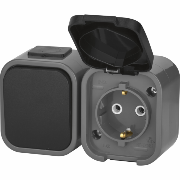 Kombinace zásuvky a vypínače GWN-17B2 1 kus