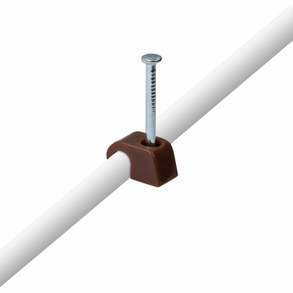 Expresní svorky O 4 mm - O 7 mm, 15 kusů, hnědé