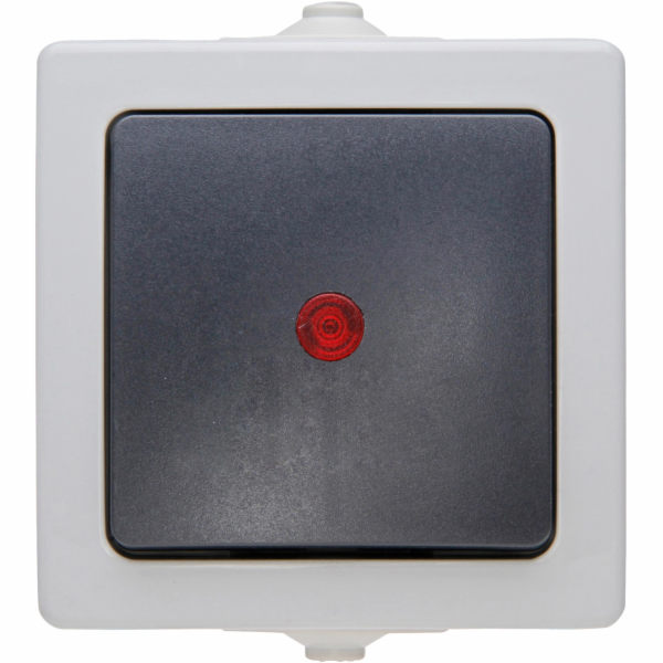 Ovládací spínač Kopp pro povrchovou montáž/vodotěsný, Nau...