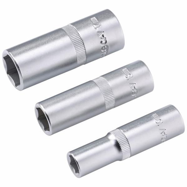 Sada nástrčných klíčů LUX-TOOLS, 3dílná, 10 mm, 13 mm, 17 mm