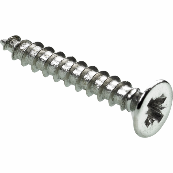 Vrut Hettich O 2,5 x 16 mm, poniklovaná ocel, pro tyčové ...