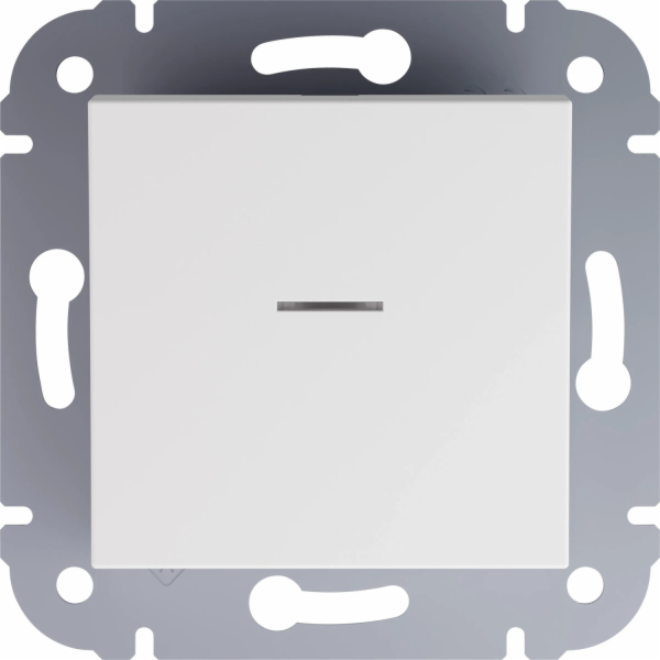 Tlačítko pro elektrotechnický materiál Neutrální Vilma bí...