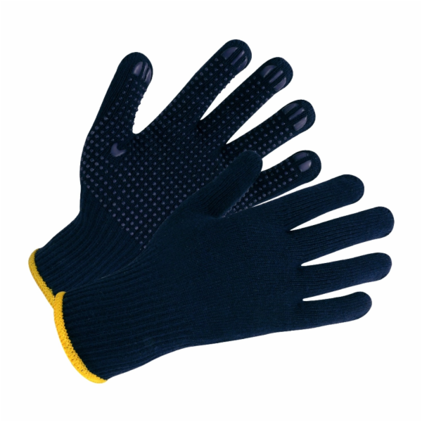 Pracovní rukavice s cvočky LUX-TOOLS, velikost 10