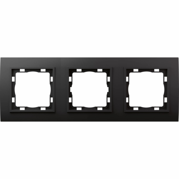 Krycí rámeček elektroinstalačního materiálu Vilma 3násobn...