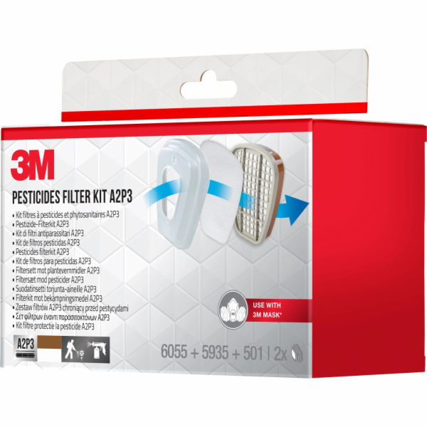 Sada filtrů proti pesticidům 3M 6003BC1 A2P3