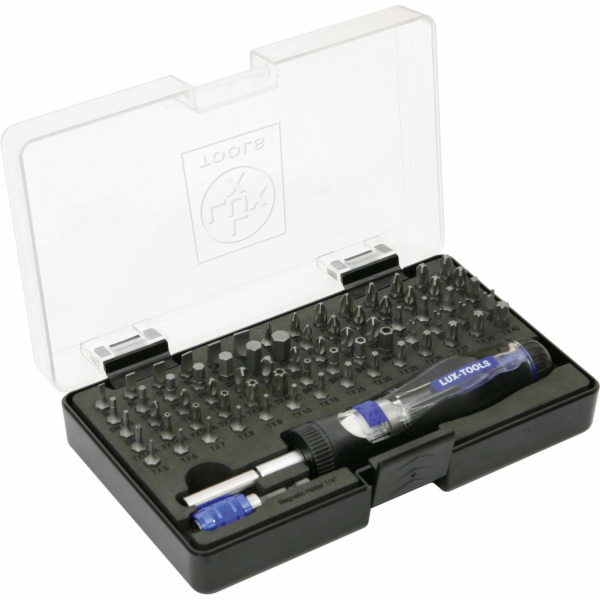 Sada bitů Comfort, 73 kusů, LUX-TOOLS