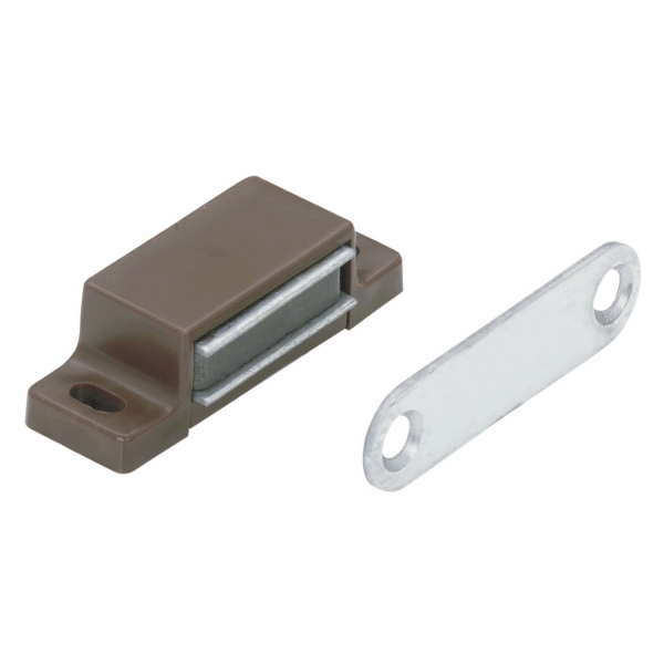 Magnetický uzávěr Hettich 5 kg, pevný, hnědý