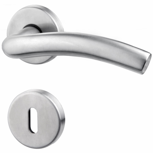 Sada rozet pro interiérové dveře AnsaPro Ohm z nerezové o...