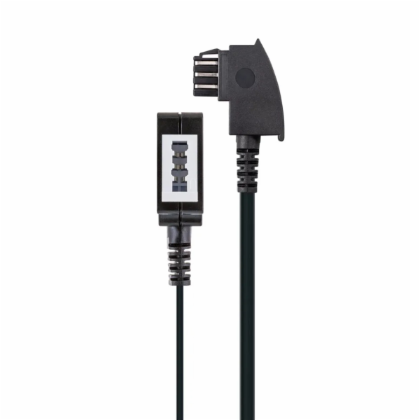Univerzální prodlužovací kabel Schwaiger® (TAE), černý