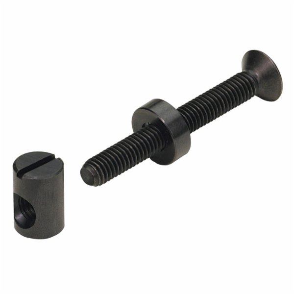 Spojovací kování Hettich s objímkou M6 x 80 mm, černěná o...