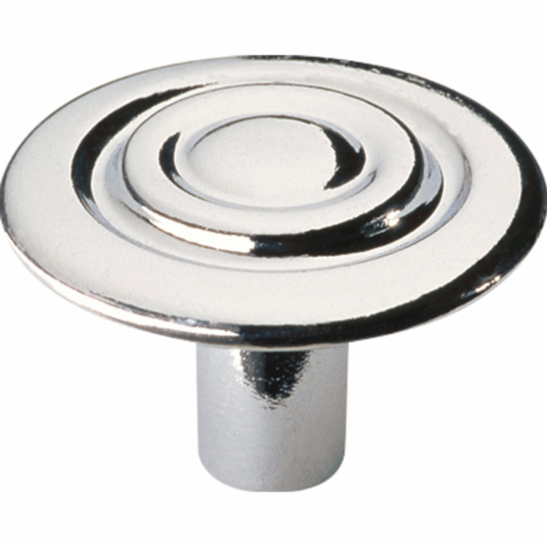 Knoflík 920, leštěný chrom