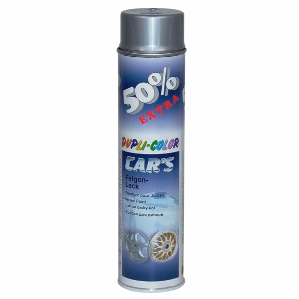 Dupli-Color lak na ráfky ve spreji na ráfky aut stříbrný ...