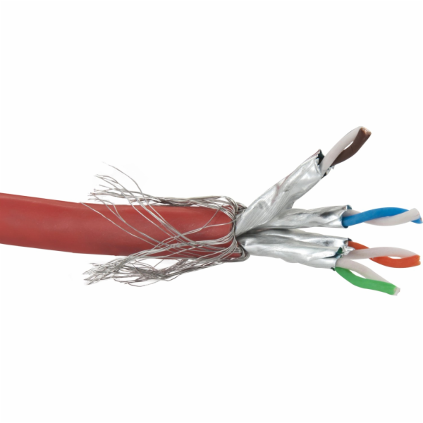 Síťový kabel Schwaiger CAT 7 (S/FTP) 50 m, nesestavený