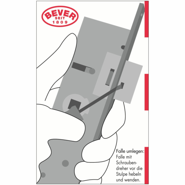 Trubkový zámek do rámu, rozteč 30 mm s uzamykatelnou zápa...