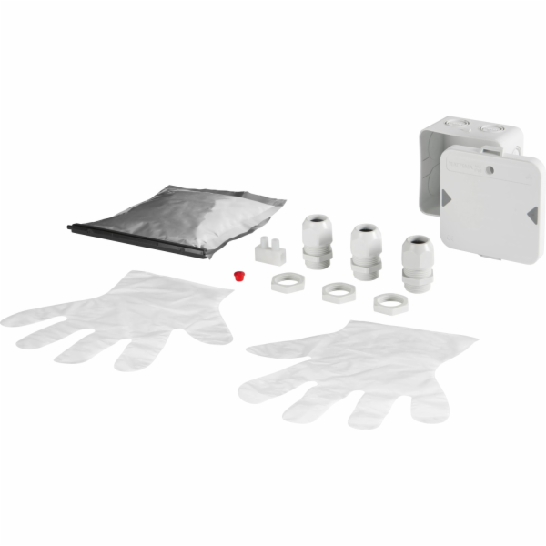 Venkovní instalační sada Kaiser s krabicí z lité pryskyři...