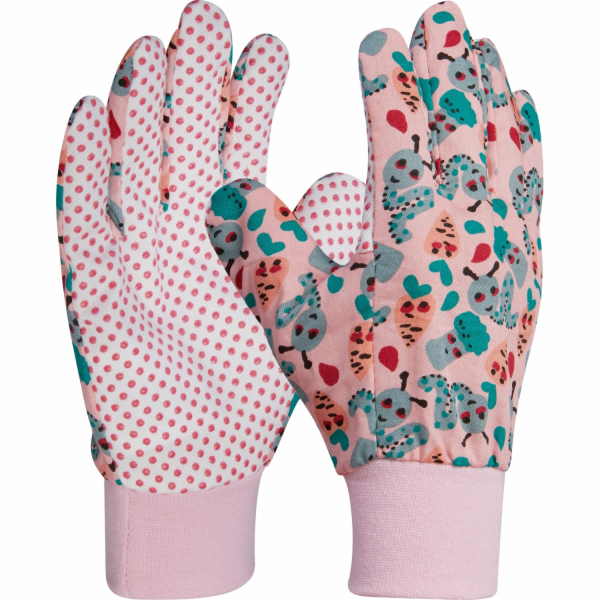 Dětský červ na rukavice růžový velikost 5
