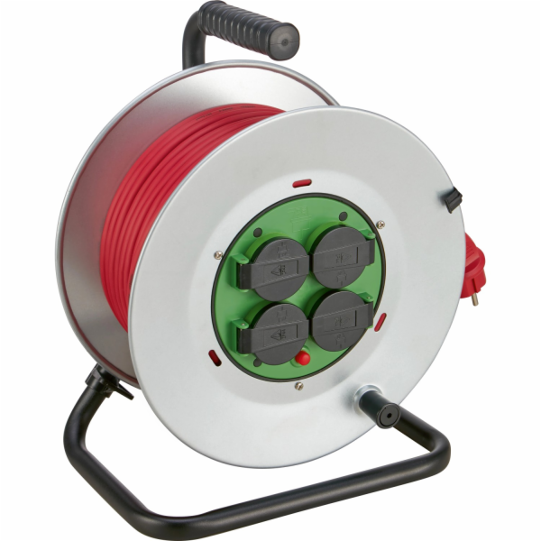 Kabelový buben se 4 zásuvkami, 40 m, H05RR-F3G1.6, pro ve...