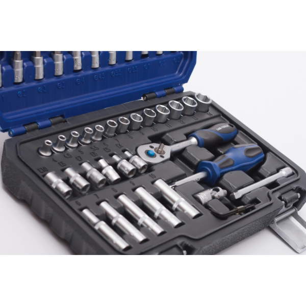 Sada nástrčných klíčů LUX-TOOLS 6,3 mm (1/4"), 53dílná