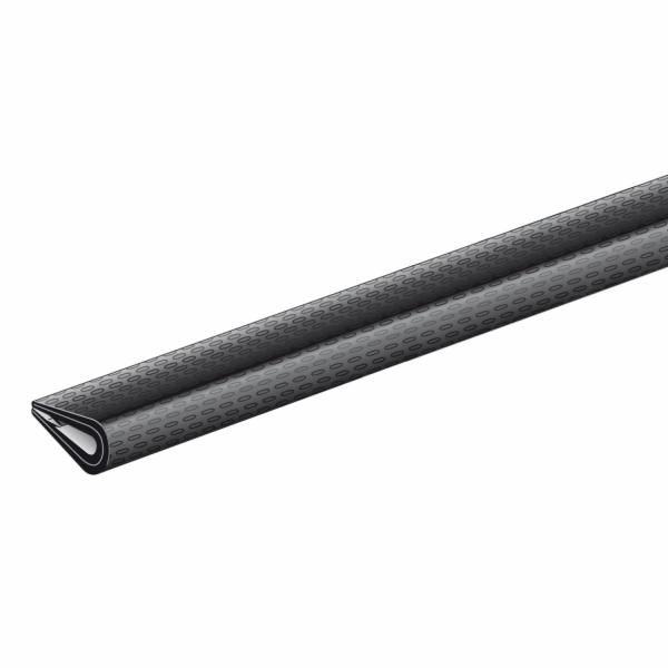 Plastový upínací profil 7 mm x 10 mm x 1 500 mm Černý