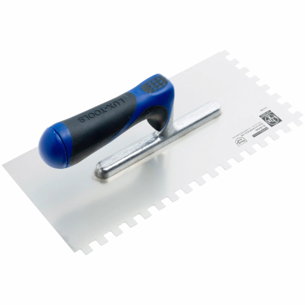 Hladící stěrka LUX-TOOLS, nerezová ocel, 8 mm x 8 mm