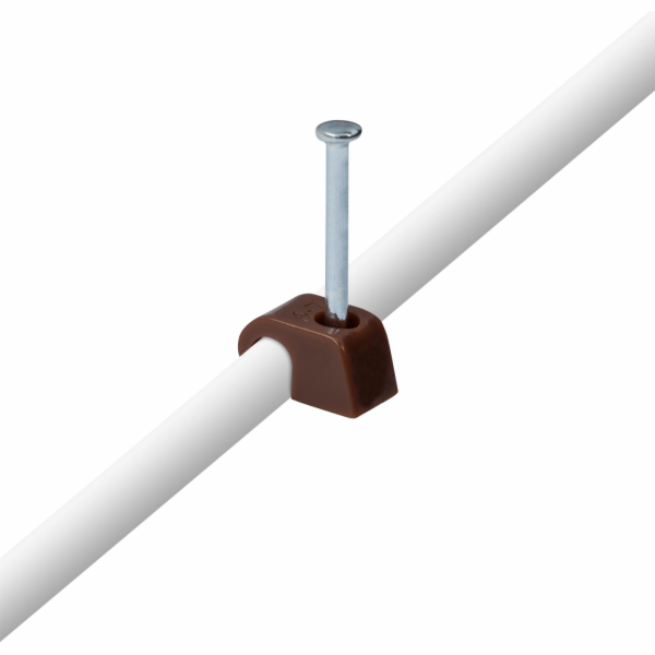 Expresní svorky O 4 mm - O 7 mm, 50 kusů, hnědé