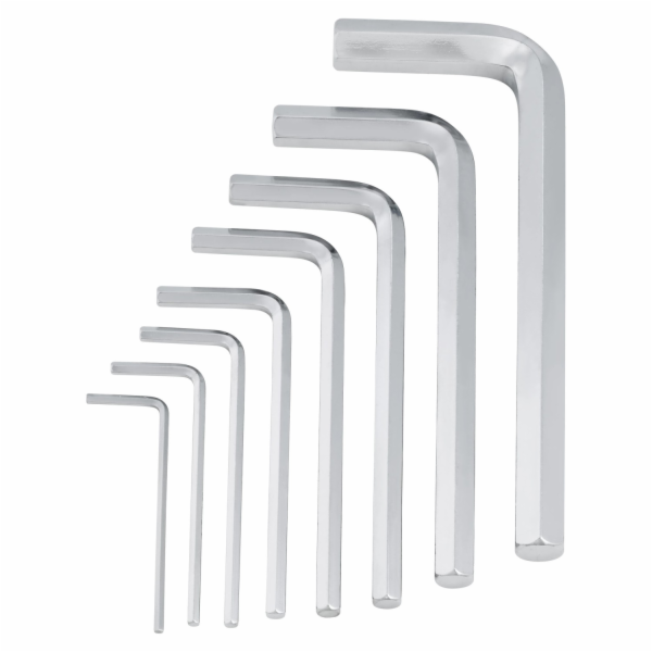 Sada imbusových klíčů LUX-TOOLS, 8 kusů, Comfort