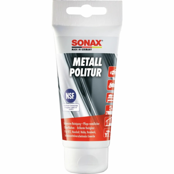 Sonax Leštidlo na kov 75 ml