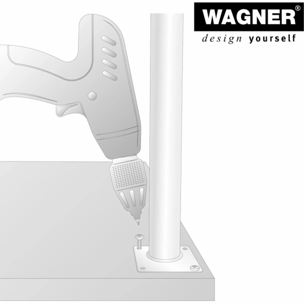 Teleskopická noha Wagner nastavitelná O 30 mm délka 160 m...