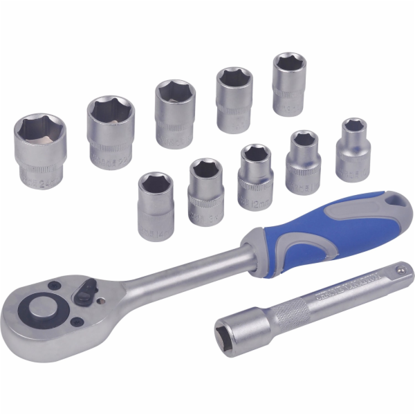 Sada nástrčných klíčů LUX-TOOLS 12,5 mm (1/2"), 12dílná