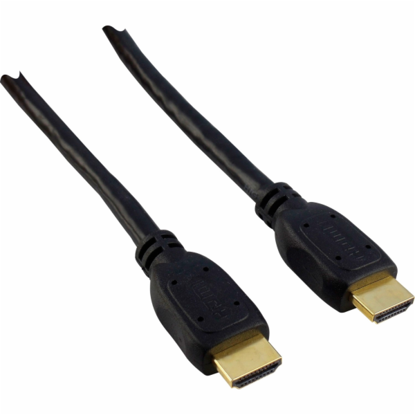 HDMI propojovací kabel 5 m, pozlacený, černý HDMI0500 043