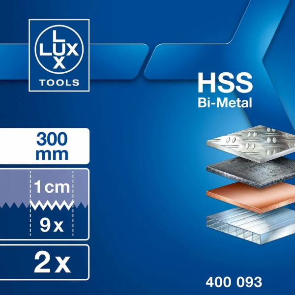 Pilový kotouč LUX-TOOLS 2 x bimetalový univerzální Comfort