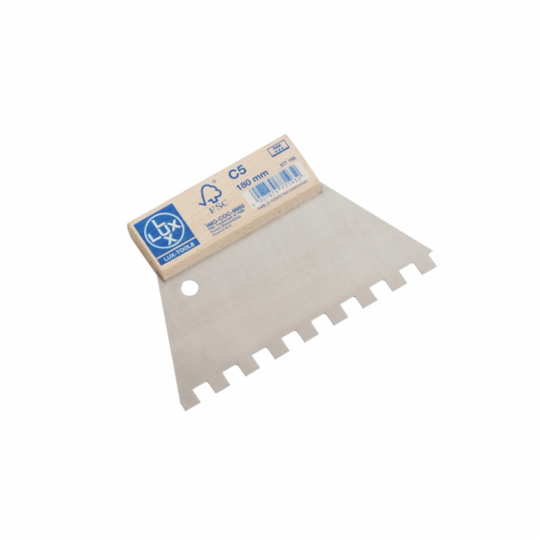 LUX-TOOLS zubová stěrka 10 mm x 10 mm