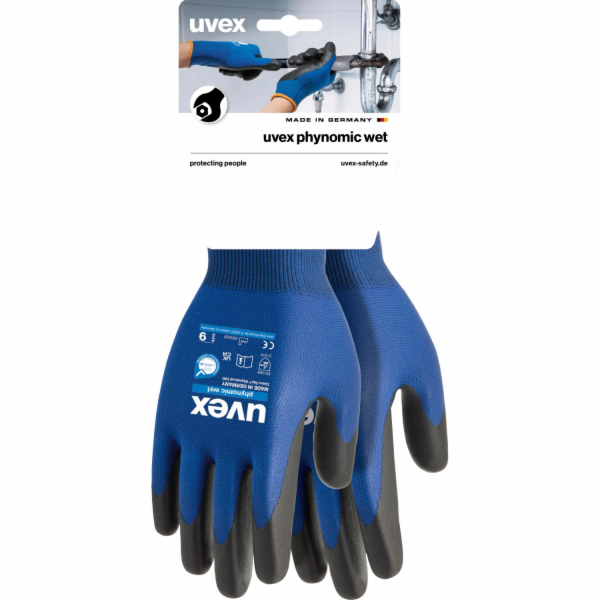 Ochranné rukavice Uvex Phynomic Wet, velikost 10