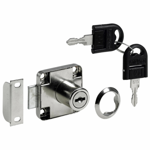 Zámek Hettich s cylindrickou vložkou pro povrchovou montá...