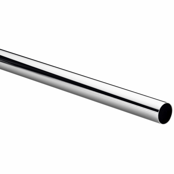 Kulatá šatní tyč Hettich O 25 mm x 1200 mm, chromovaná ocel