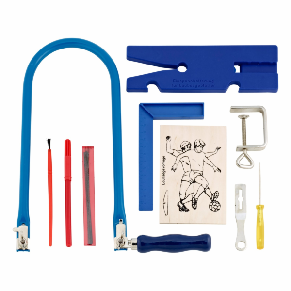Sada pil na vyřezávací desky LUX-TOOLS, 15dílná