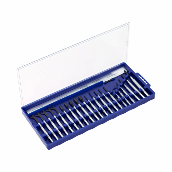 Sada přesných šroubováků LUX-TOOLS, 21dílná