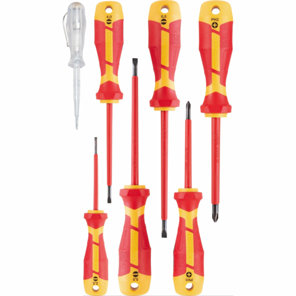 Sada šroubováků VDE LUX-TOOLS, 7dílná