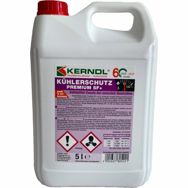 Koncentrát chladicí kapaliny SF Plus 5 l růžová