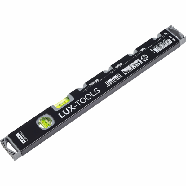 LUX-TOOLS Vodováha pro elektrikáře 43 cm Professional