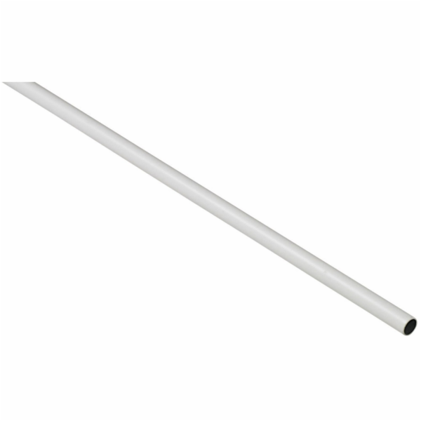 Kulatá šatní tyč Hettich O 25 mm x 2000 mm ocelově bílá