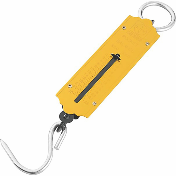 LUX-TOOLS Kapesní pružinová váha 25 kg