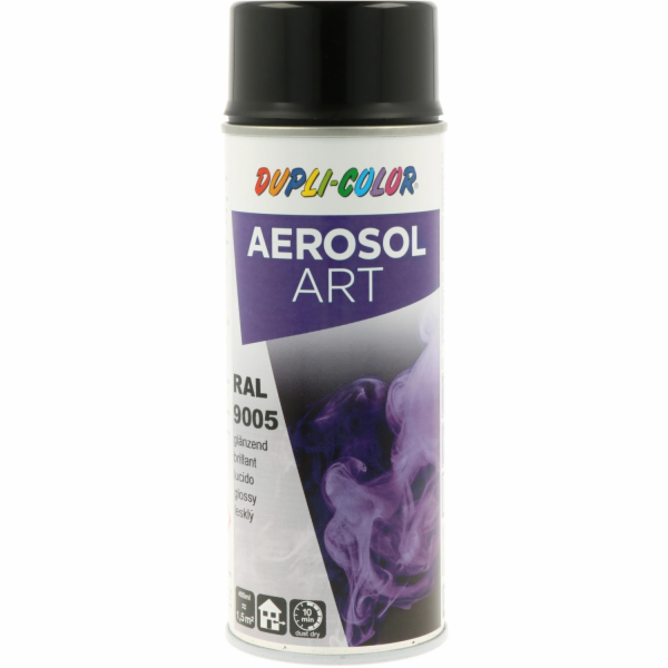 Aerosolová barva ve spreji Dupli-Color RAL 9005 černá 400 ml