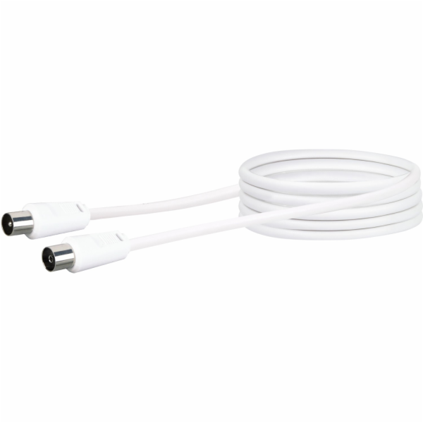 Propojovací kabel antény Schwaiger, bílý, 3 m