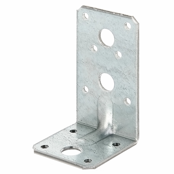 Vysoce odolný úhlový držák s drážkou, pozinkovaný metodou...