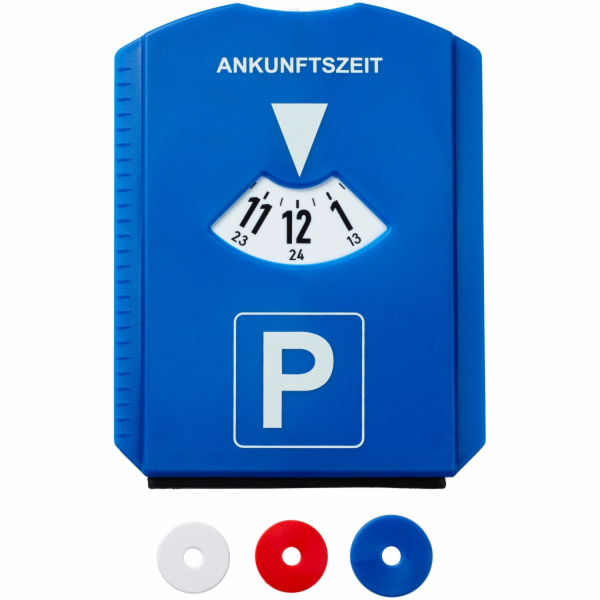 Parkovací kotouč se škrabkou na led