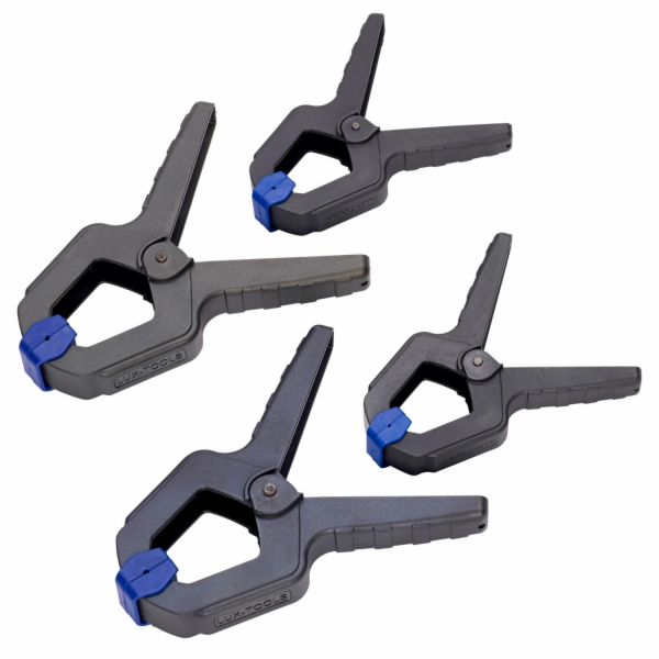 Sada svěrek na lepidlo LUX-TOOLS, 4dílná