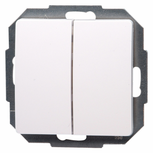 Přepínač řady Kopp Paris Arctic White