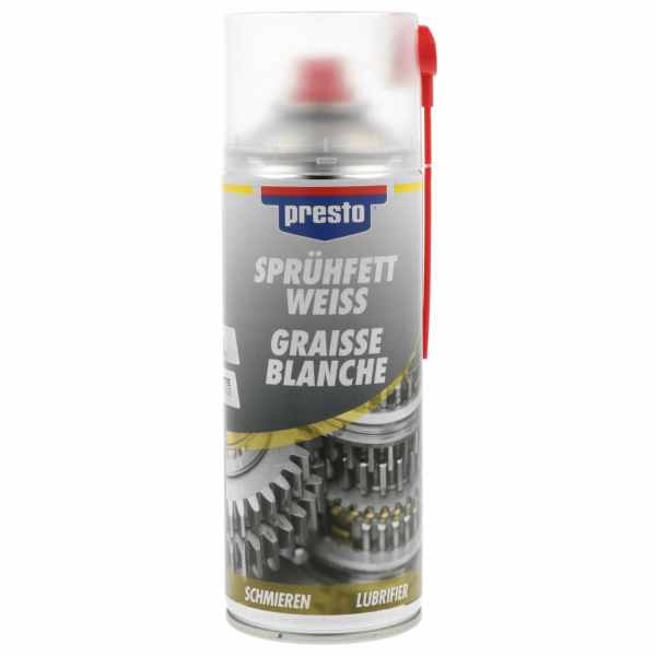 Presto sprejový tuk bílý 400 ml