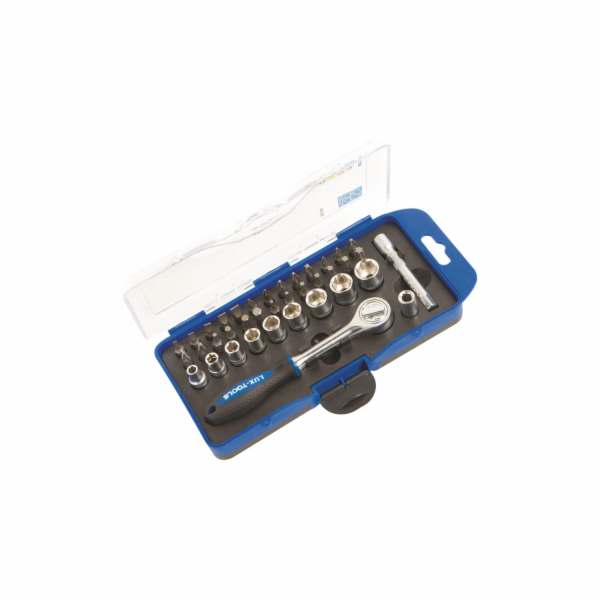 Sada bitů a nástrčných klíčů LUX-TOOLS 6,3 mm (1/4"), 38d...